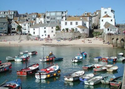 The beach and harbour as mentioned in Christine & Alexandra